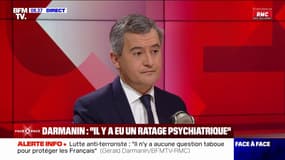 Gérald Darmanin: "Depuis qu'il y a des condamnations pour terrorisme, il y a 340 personnes" qui sont sorties de prison