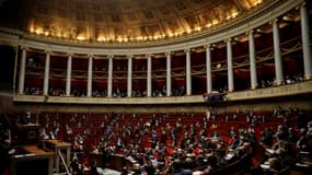 Assemblée nationale lors d'une séance de questions au gouvernement le 26 octobre 2021
