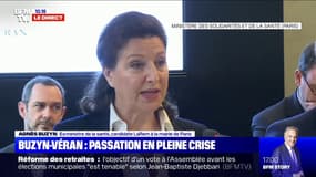 "Quitter ce ministère est un déchirement": Très émue, Agnès Buzyn quitte le ministère de la Santé