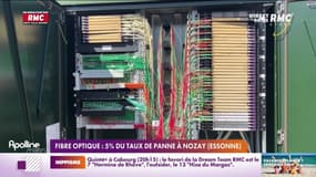 Fibre optique: 5% de taux de panne à Nozay