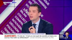 "Ce gouvernement fait preuve d'une violence inouïe contre le peuple français", Jordan Bardella - 02/04