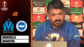 OM - Brighton : "On ne peut pas jouer 50 minutes" insiste Gattuso