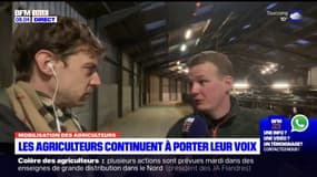 Nord-Pas-de-Calais: les agriculteurs continuent à porter leur voix