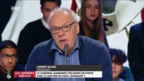 Affaire #Barbarin : "En politique, quand un ministre est mis en examen, il a pour habitude démissionner. Il me semble que l'église aurait bon ton de faire la même chose !" Johnny Blanc #GGRMC 