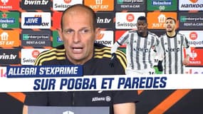 Juve : Allegri compte sur Pogba et comprend la frustration de Paredes