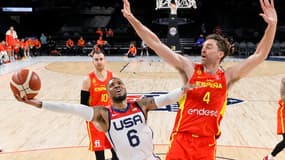 Damian Lillard face à Pau Gasol