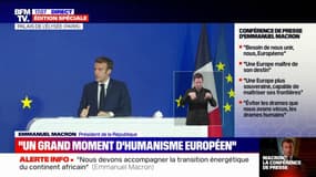 Emmanuel Macron souhaite "relancer un grand travail sur l'Histoire de l'Europe"  