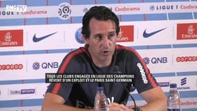 Ligue des champions – Emery : "On veut faire partie des meilleures équipes du monde"