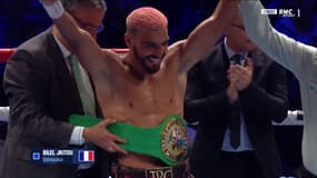 Boxe : Jkitou met KO Moncelli dès le 1er round et prend la ceinture WBC Méditerranée des Super Welters