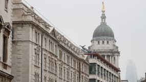 Le dôme de la Cour pénale centrale d'Angleterre et du Pays de Galles, appelée Old Bailey, le 2 mars 2021. (Illustration)