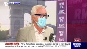 Covid-19: le Pr Gilles Pialoux assure qu'il n'y a "pas de preuve que le virus soit moins agressif"