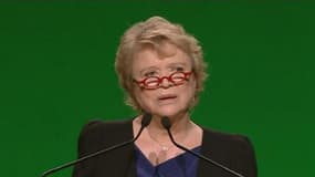Eva Joly lors de la campagne présidentielle de 2012