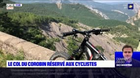 Digne : le col du Corobin réservé aux cyclistes 
