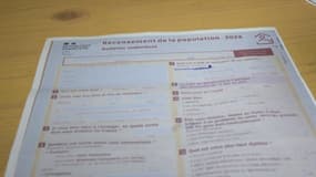 Bulletin individuel de recensement de la population 2026. 