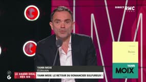 "Femmes de 25 ans", confinement et une "série en 40 volumes": Yann Moix s'explique face aux "Grandes Gueules" sur RMC