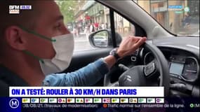 Rouler à 30 km/h dans la capitale: BFM Paris a testé