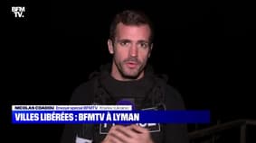 Villes libérées : BFMTV au coeur de Lyman - 06/10