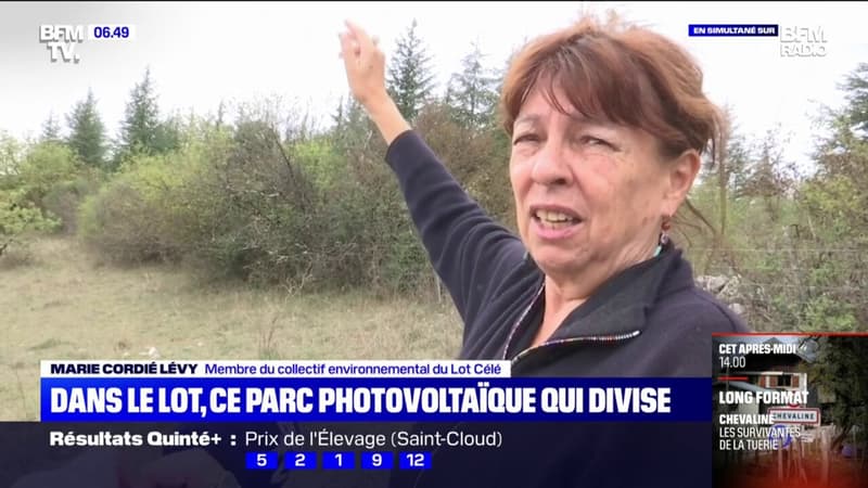 Dans le Lot, l'implantation d'un parc photovoltaïque dans l'un des plus beaux villages de France fait polémique