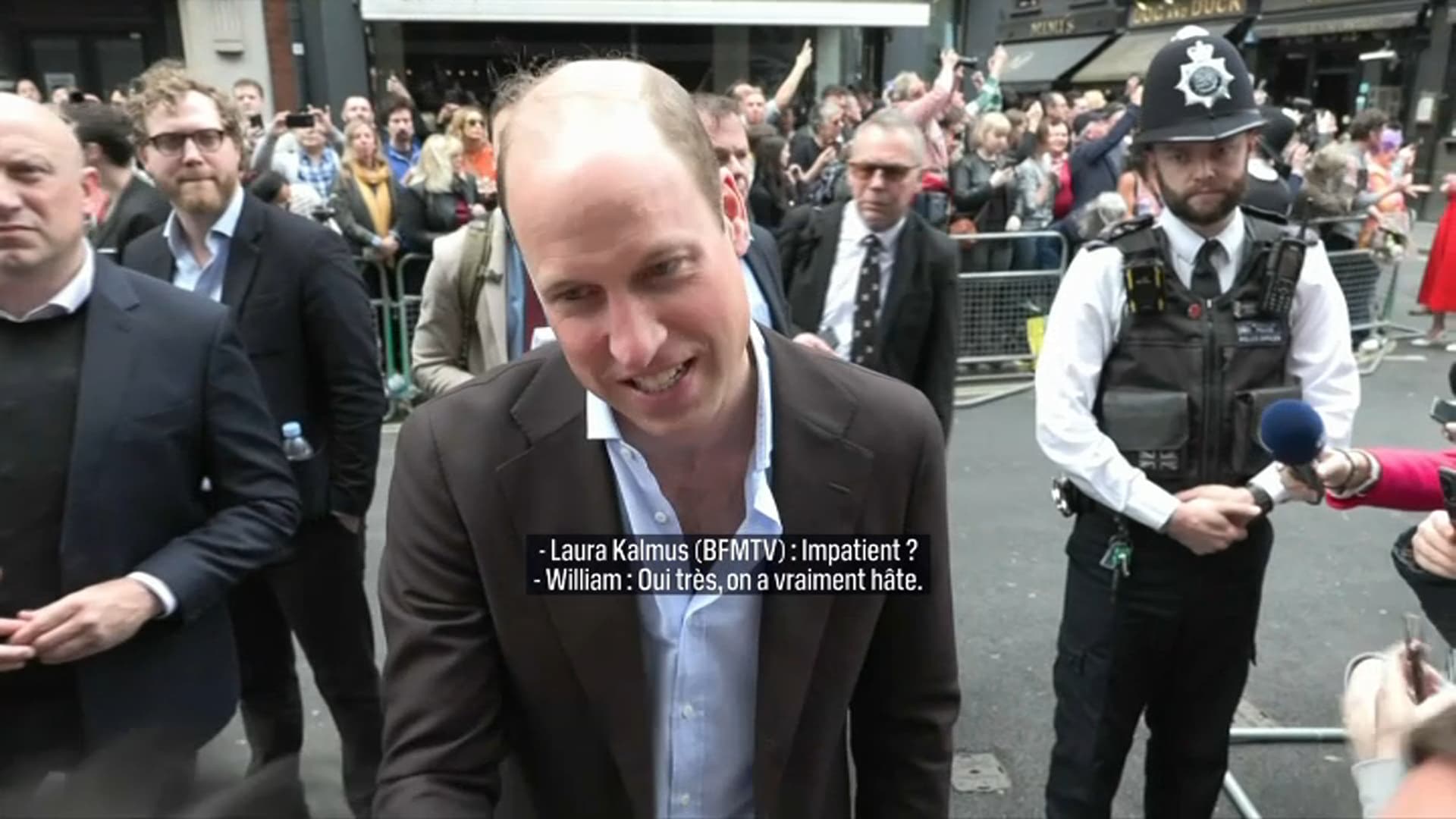 Le prince William se confie à BFMTV à deux jours du sacre de Charles III
