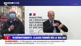 Pr Gilles Pialoux: "Les décisions politiques ont l'air déconnectées du scientifique depuis le début du mois de janvier"