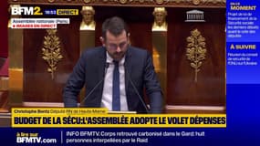 "Votre PLFSS est socialement injuste et économiquement délétère", estime le député RN Christophe Bentz
