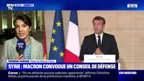 Emmanuel Macron convoque un conseil restreint de défense sur la situation en Syrie