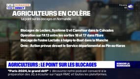 Colère des agriculteurs: le point sur les blocages en Normandie