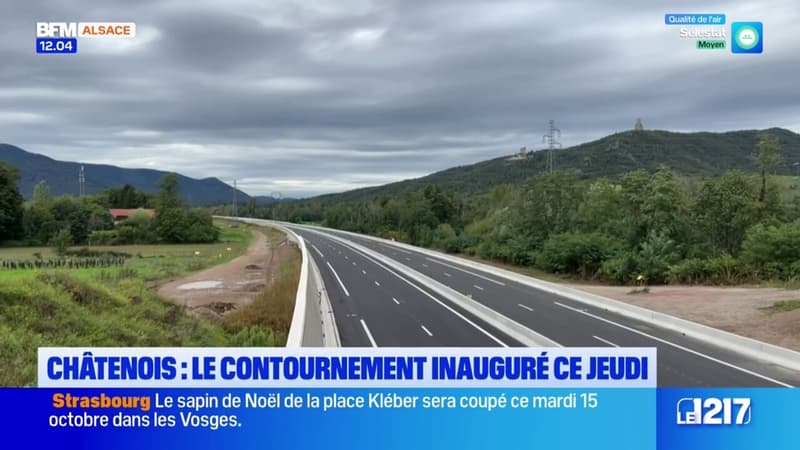 Bas-Rhin: le contournement de Châtenois inauguré ce jeudi