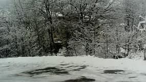 Jura : neige à Morez - Témoins BFMTV