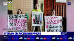 Lyon: un militant écologiste devant la justice pour avoir décroché un portrait d'Emmanuel Macron