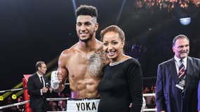 Tony Yoka et Estelle Mossely en 2017