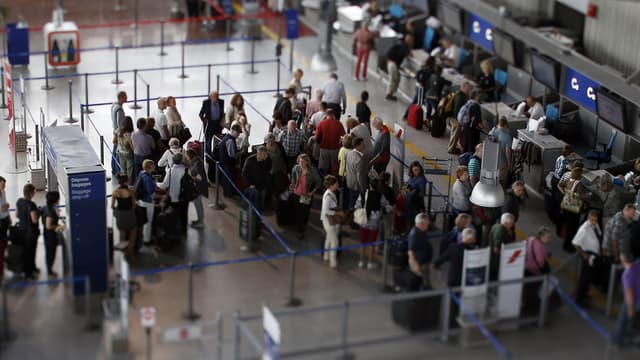 A l'aéroport de Nice, il y a un peu d'appréhension