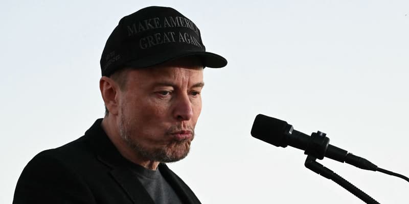 Elon Musk lors d'un meeting de Donald Trump en Pennsylvanie, le 5 octobre 2024 (photo d'illustration).