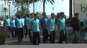 Football / Equipe de France / La balade des Bleus à Nice
