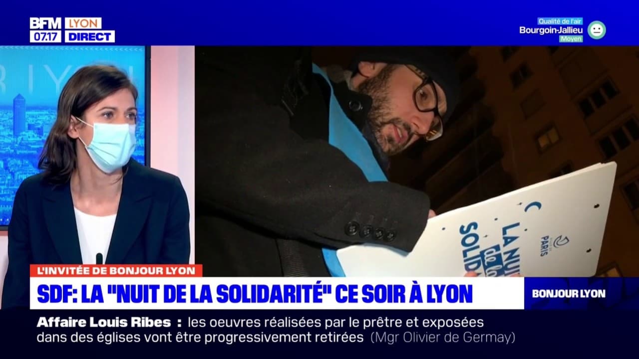 Lyon: une première "Nuit de la solidarité" pour "recenser" les