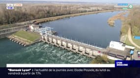 Rhône: nouvelle station de pompage au canal de Jonage