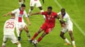 Eric-Maxim Choupo-Moting face à Presnel Kimpembe lors de Bayern-PSG