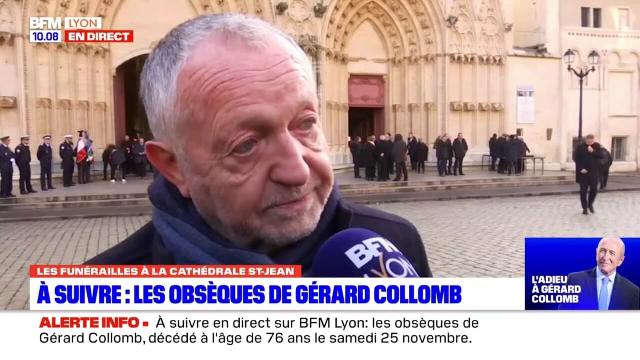 Obsèques De Gérard Collomb Jean Michel Aulas Rend Hommage à Un Homme Politique Pragmatique 