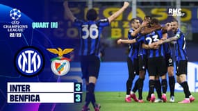 Résumé : Inter Milan(Q) 3-3 Benfica - Ligue des champions (quart retour)