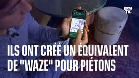 Ils ont créé un équivalent de "Waze", mais pour les piétons 