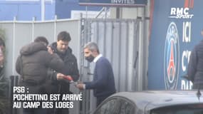 PSG : Pochettino est arrivé au Camp des Loges
