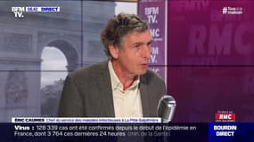 Eric Caumes face à Jean-Jacques Bourdin en direct - 28/04