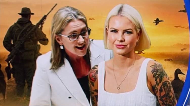 La photo retouchée par 9News
