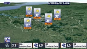 Météo Paris-Ile de France du 7 juillet: du soleil et de la chaleur