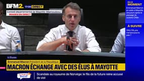 "Je vais revenir": l'engagement d'Emmanuel Macron auprès des élus mahorais