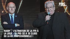 Rugby / L'ultimatum de la FFR à la Ligue: La Pro D2 à 18 ou la D3 professionnelle !