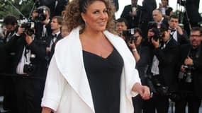 Marianne James au Festival de Cannes en mai 2010