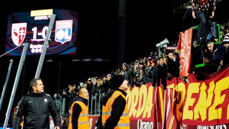 Metz : la tribune Est fermée par le club ?