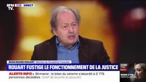 Marine Le Pen inéligible: "Cette inéligibilité est une absurdité démocratique", estime Jean-Marie Rouart, membre de l'Académie française