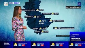 Météo: un début de semaine chaud et ensoleillé dans la métropole, un maximum de 27°C attendu cet après-midi à Lyon